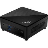 MSI Cubi 5 12M-001BEU 0.66L sized PC Zwart i7-1255U Intel SoC