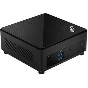 MSI Cubi 5 12M-001BEU - Barebone PC - Core i7 (1255U) - Iris XE Graphics - (Geen RAM, SSD en OS) - Zwart