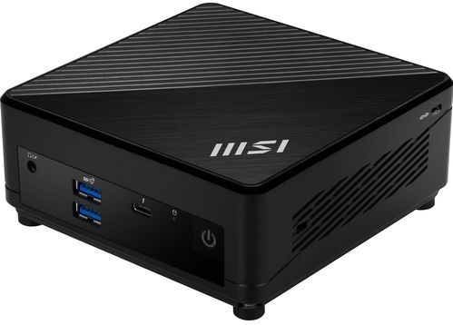 MSI Cubi 5 12M-001BEU 0.66L sized PC Zwart i7-1255U Intel SoC