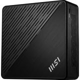 MSI Cubi 5 12M-002BEU-B51235UXX 0.66L sized PC Zwart Intel SoC i5-1235U