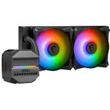 MSI MAG Coreliquid M240 Processor Alles-in-één vloeistofkoeler 24 cm Zwart