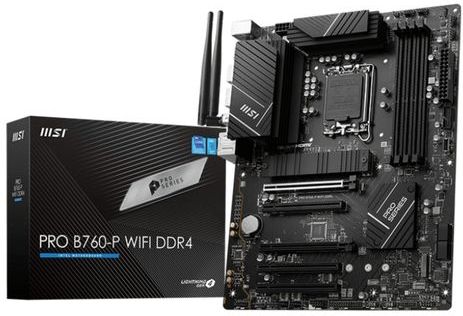 MSI 911-7D98-001 - Intel B760 Motherboard - LGA 1700 - MicroATX - DDR4