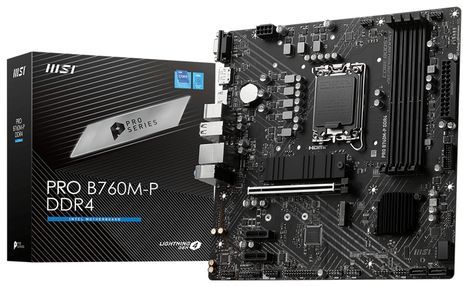 Motherboard MSI PRO B760M-P DDR4