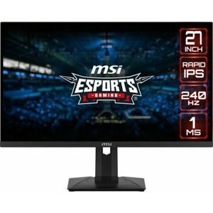 MSI G274QPXDE (2560 x 1440 pixels, 27""), Monitor, Zwart