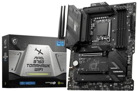 MSI - MAG B760 TOMAHAWK WIFI - Moederbord - Zwart - LGA 1700