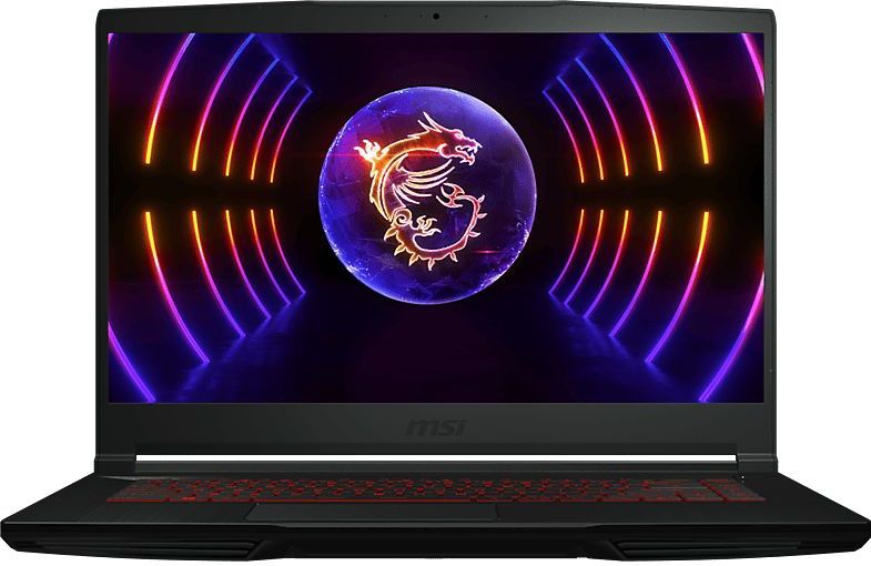 MSI Gaming GF63 12VE-015BE Thin Intel® Core™ i5 i5-12450H Laptop 39,6 cm (15.6"") Full HD 16 GB DDR4-SDRAM 512 GB SSD NVIDIA GeForce RTX 4050 Wi-Fi 6 (802.11ax) Windows 11 Home Zwart