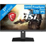 MSI G272QPF - QHD Rapid IPS Gaming Monitor - 170hz - 27 inch