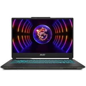 MSI Cyborg 15 A12VF-003NL Laptop 39,6 cm (15.6") Full HD Intel® Core™ i7 i7-12650H 16 GB DDR5-SDRAM 512 GB SSD NVIDIA GeForce RTX 4060 Wi-Fi 6 (802.11ax) Windows 11 Zwart