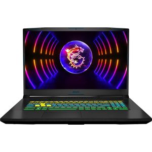 MSI Crosshair 17 C12VG-220BE Intel® Core™ i7 i7-12650H Laptop 43,9 cm (17.3"") Full HD 16 GB DDR5-SDRAM 1 TB SSD NVIDIA GeForce RTX 4070 Wi-Fi 6 (802.11ax) Windows 11 Zwart