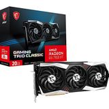 MSI Radeon RX 7900 XT Gaming Trio Classic 20G grafische kaart - RX 7900 XT GPU, 20GB GDDR6 (20Gbits/320 bit), PCIe 4.0 - TRI FROZR 2 (3X TORX Fan 4.0), RGB - HDMI 2.1, DisplayPort 2.1