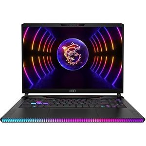 MSI Gaming GE68HX 13VG-037 Raider Intel® Core™ i7 i7-13700HX Laptop 40,6 cm (16") Quad HD+ 32 GB DDR5-SDRAM 2 TB SSD NVIDIA GeForce RTX 4070 Wi-Fi 6E (802.11ax) Windows 11 Home Zwart