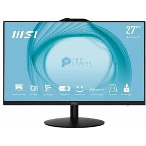 MSI Notebook merk PC AIO 27 Zwart Ap272 13M-249IT I5-13400 16GB 512GB SSD WIN 11 PRO