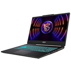 MSI Cyborg A12VF-208ES Laptop 39,6 cm (15.6") Full HD Intel® Core™ i5 i5-12450H 16 GB DDR5-SDRAM 512 GB SSD NVIDIA GeForce RTX 4060 Wi-Fi 6 (802.11ax) Windows 11 Home Zwart