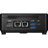 MSI - Cubi N ADL-002BEU - PC - Zwart - Celeron-N100 - Max 16GB RAM