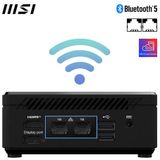 Msi - Cubi N Adl-006de Mini Pc - Grijs - Intel N200 - 4gb - 128gb Ssd