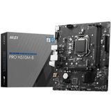 MSI MB MSI Intel 1200 PRO H510M-B (LGA 1200, Intel H470, mATX), Moederbord