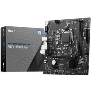 MSI PRO H510M-B moederbord Intel H470 LGA 1200 (Socket H5) micro ATX