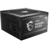 MSI MAG A850GL PCIE5 - 850 Watt - 80 Plus Gold - Modulair - Zwart