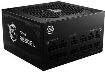 Interne Voeding - MSI MAG A650GL - 650 Watt - Zwart