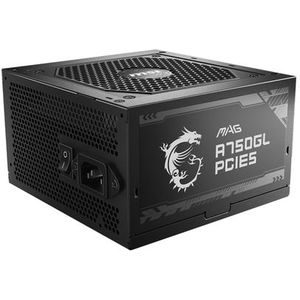 MSI MAG A750GL PCIE5 Voeding - ATX12V 3.0 - 750W - Modulair