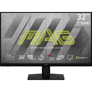 MSI MAG 323UPF computer monitor 81,3 cm (32") 3840 x 2160 Pixels 4K Ultra HD Zwart