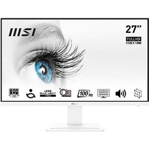 MSI - Pro MP273AW - Monitor - Wit - 27 inch - Full HD