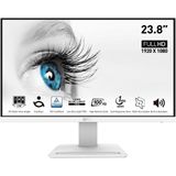 MSI - PRO MP243XWDE - Monitor - Wit - IPS-paneel - Oogvriendelijke Technologie