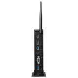 MSI Pro DP10 13M-054EU Intel® Core™ i3 i3-1315U 8 GB DDR4-SDRAM 256 GB SSD Windows 11 Pro Mini PC Zwart