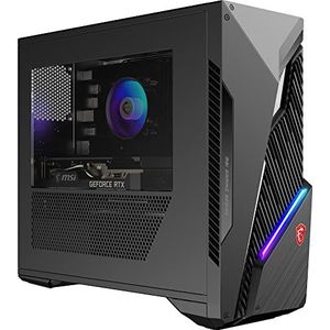 MSI MAG Infinite S3 13NUD-880IT Desktop Gaming - Intel Core i5-13400F CPU, RTX 4060Ti GPU, 16GB DDR5 RAM, 1TB PCIe 4.0 NVMe SSD + 1 TB HDD, vloeistofafvoer, Wi-Fi 6E - Windows 11 Home