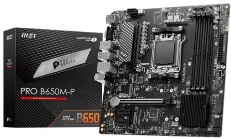 MSI PRO B650M-P moederbord AMD B650 Socket AM5 micro ATX