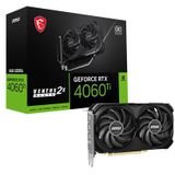 MSI Nvidia GeForce RTX 4060 Ti - 8GB GDDR6 - HDMI - DisplayPort