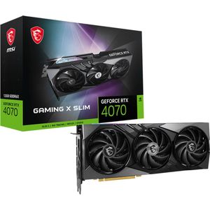 MSI GEFORCE RTX 4070 GAMING X SLIM 12G (DLSS 3)