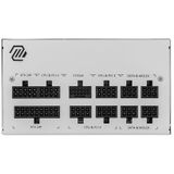 MSI MAG A850GL PCIE5 White Voeding - 850W - ATX12V 3.0 - 80 Plus Gold - Wit