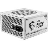MSI MAG A850GL PCIE5 White Voeding - 850W - ATX12V 3.0 - 80 Plus Gold - Wit