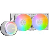 CPU koeling - MSI MAG Coreliquid E240 - Vloeistofkoelsysteem processor - 240 mm - 2x 120 mm RGB fan - Zwart