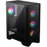 MSI MAG Forge 120A AIRFLOW Midi Tower Zwart, Transparant