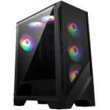 MSI MAG Forge 120A AIRFLOW Midi Tower Zwart, Transparant