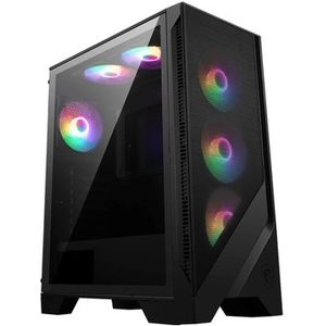 MSI MAG Forge 120A AIRFLOW Midi Tower Zwart, Transparant