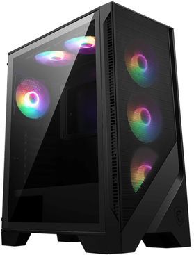 MSI MAG Forge 120A AIRFLOW Midi Tower Zwart, Transparant