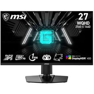 Monitor - Zwart - 27 Inch - 2560 x 1440 Pixels