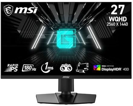 Monitor - Zwart - 27 Inch - 2560 x 1440 Pixels