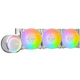CPU koeling - MSI MAG CORELIQUID E360 WHITE - Vloeistofkoelsysteem processor - 360 mm - 3x 120 mm RGB fan - Wit