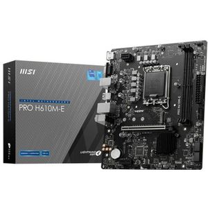 MSI PRO H610M-E moederbord