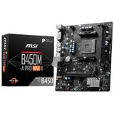 MSI B450M-A PRO MAX II moederbord AMD B450 Socket AM4 micro ATX