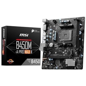 Moederbord MSI B450M-A PRO MAX II  AMD B450 AMD AMD AM4