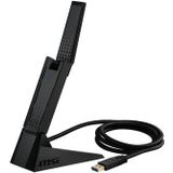 MSI AXE5400 interfacekaart/-adapter USB 2.0