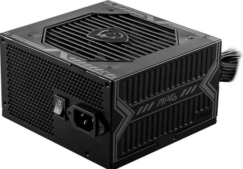 MSI Interne Voeding - MAG A750BN - ATX12V 3.0 - 80 Plus Bronze - 750W - Zwart