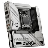 MSI B650M PROJECT ZERO - Moederbord - Zwart - Materiaal: PCB