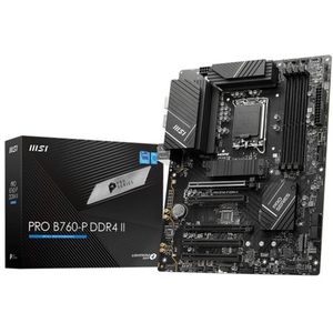 MSI PRO B760-P DDR4 II moederbord Intel B760 LGA 1700 ATX