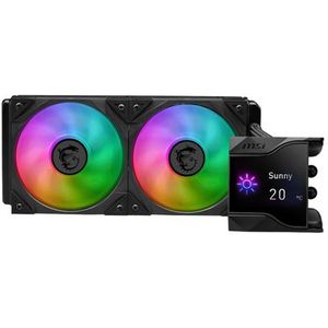 MSI MPG Coreliquid D240 Processor Kit voor vloeistofkoeling 12 cm Zwart 1 stuk(s)